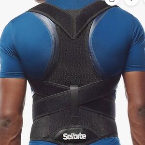 Selbite Black Posture Support Brace Nwt